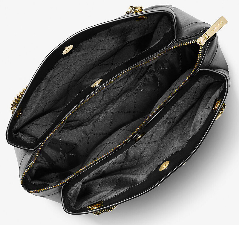 Michael Kors Whitney Medium Quilted Tote Bag Black