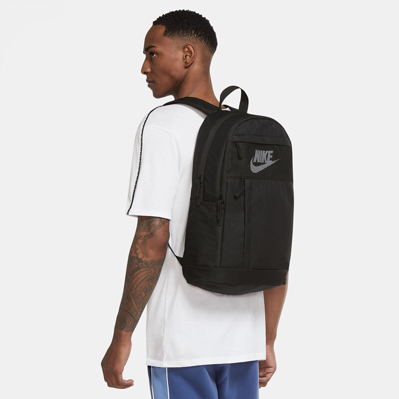 Hátizsák Nike Backpack Black/ Black/ White 21 l