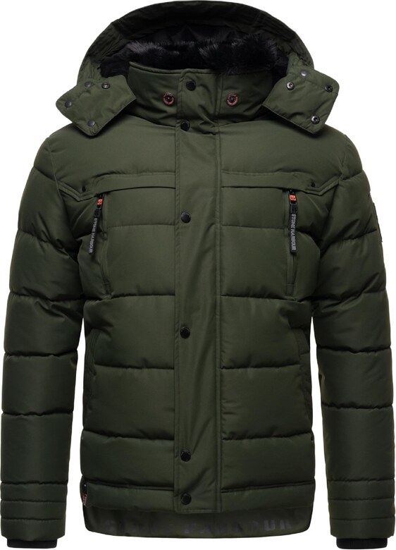 STONE HARBOUR Téli dzseki 'Witaas' zöld / olíva