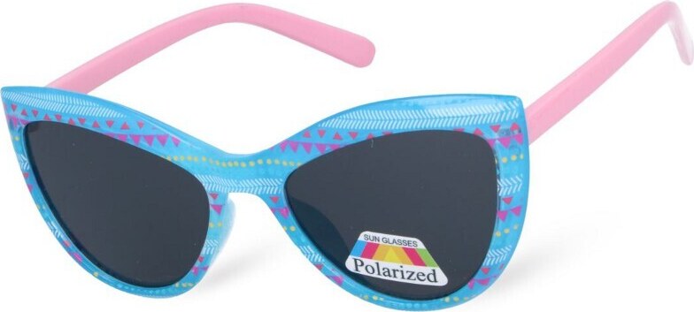 Polarzone Kék gyerek macskaszem polarizált napszemüveg "Lolly" (5-8 év)
