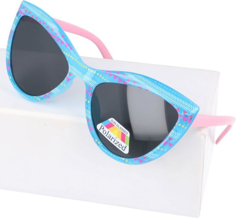 Polarzone Kék gyerek macskaszem polarizált napszemüveg "Lolly" (5-8 év)