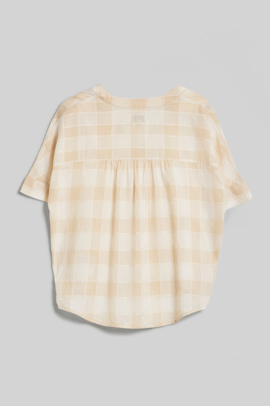 ING WOOLRICH CHECK VOILE SHIRT