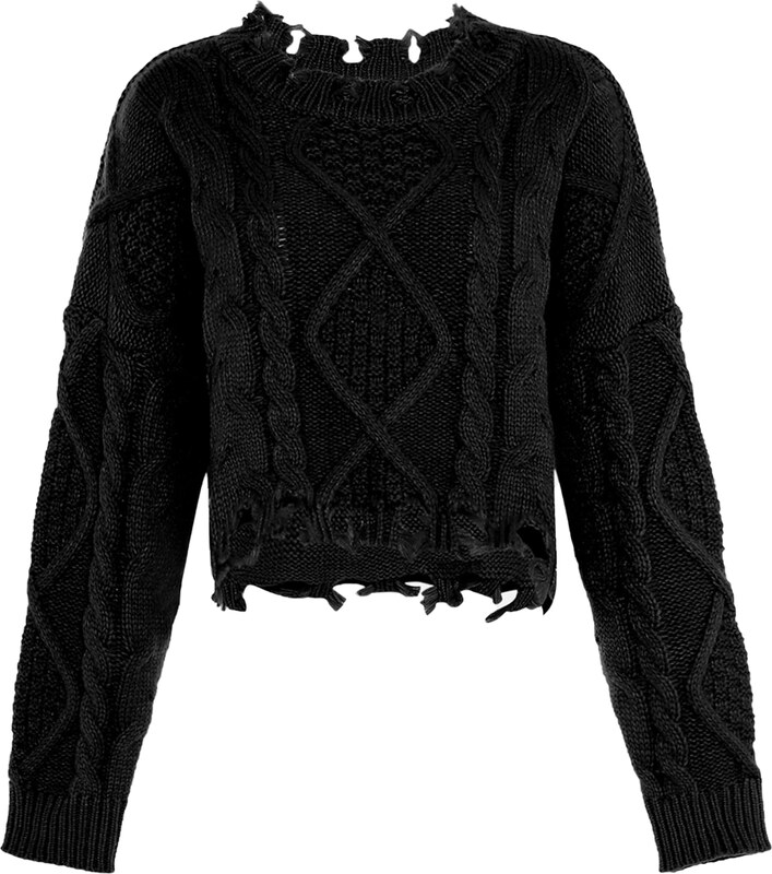 MYMO Pulóver fekete