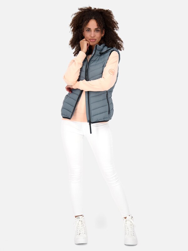 alife & kickin Mellény 'LenkaAK' galambkék / fekete