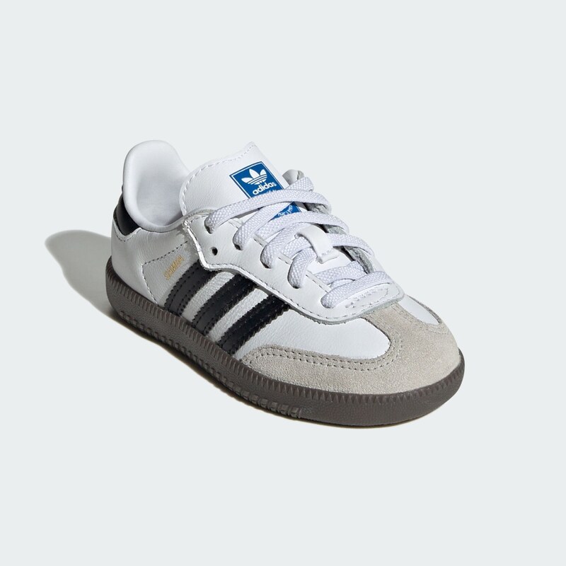 ADIDAS ORIGINALS Sportcipő 'Samba' szürke / fekete / fehér