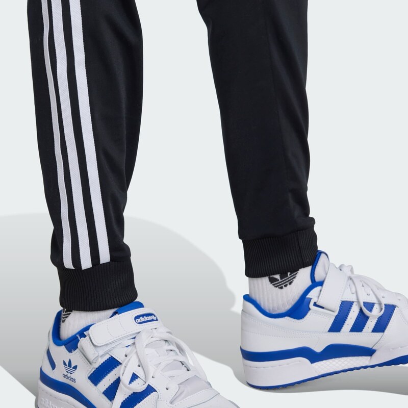 ADIDAS ORIGINALS Nadrág 'Adicolor' fekete / fehér