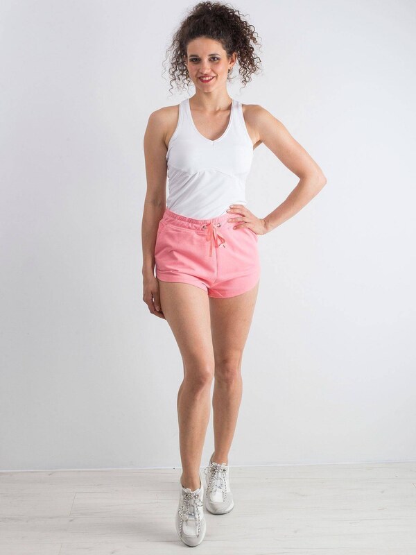 Yups Knitted shorts with pockets pink