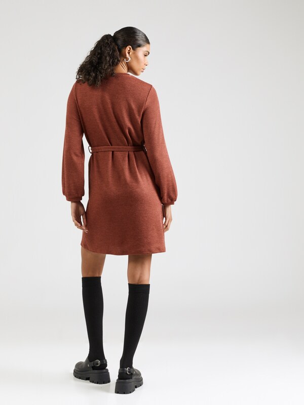 VILA Kötött ruhák 'VIEMMY' rozsdavörös