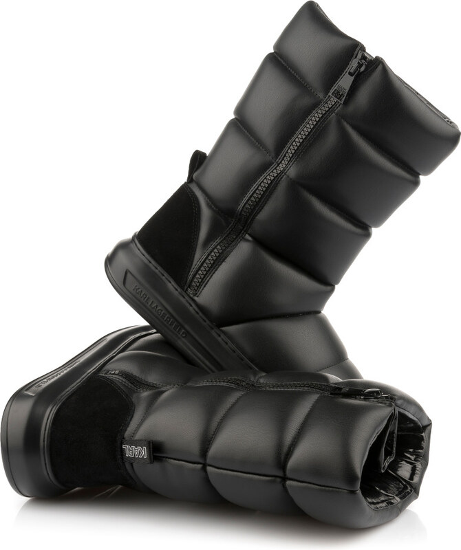 HÓCZIZMA KARL LAGERFELD KAPRI KOSI PADDED ZIP BOOT