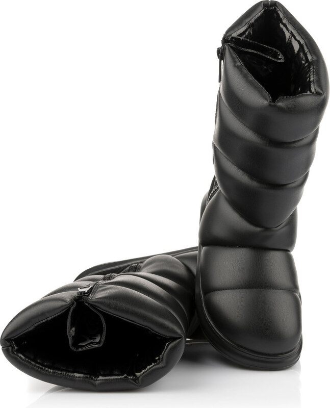 HÓCZIZMA KARL LAGERFELD KAPRI KOSI PADDED ZIP BOOT