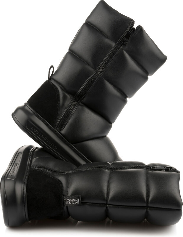 HÓCZIZMA KARL LAGERFELD KAPRI KOSI PADDED ZIP BOOT