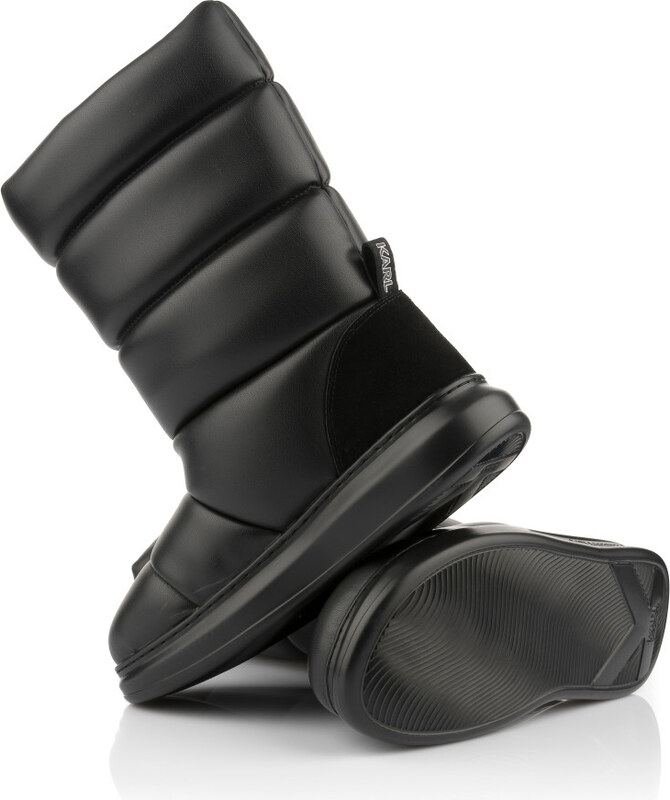 HÓCZIZMA KARL LAGERFELD KAPRI KOSI PADDED ZIP BOOT