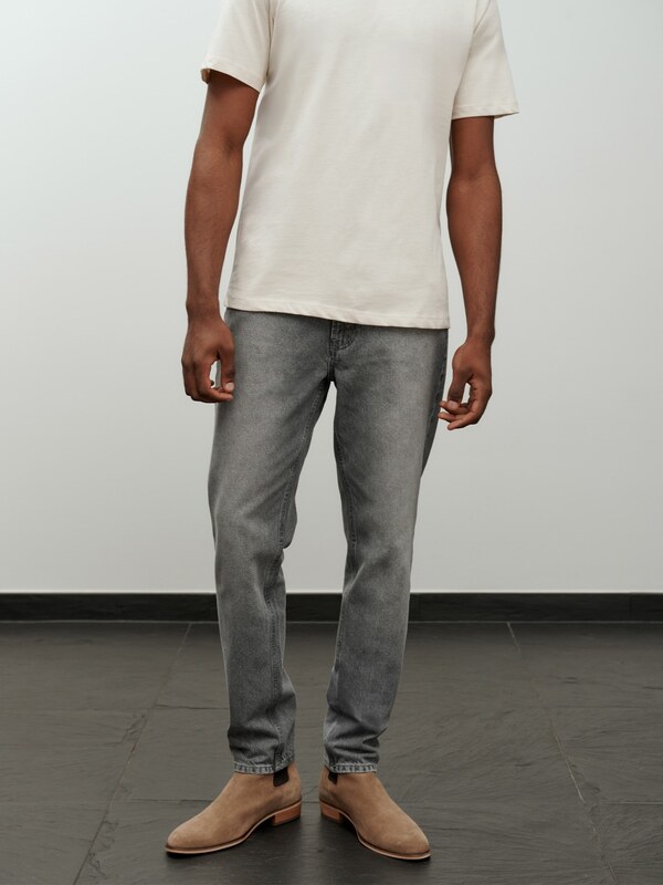 DAN FOX APPAREL Farmer 'Essential' szürke farmer