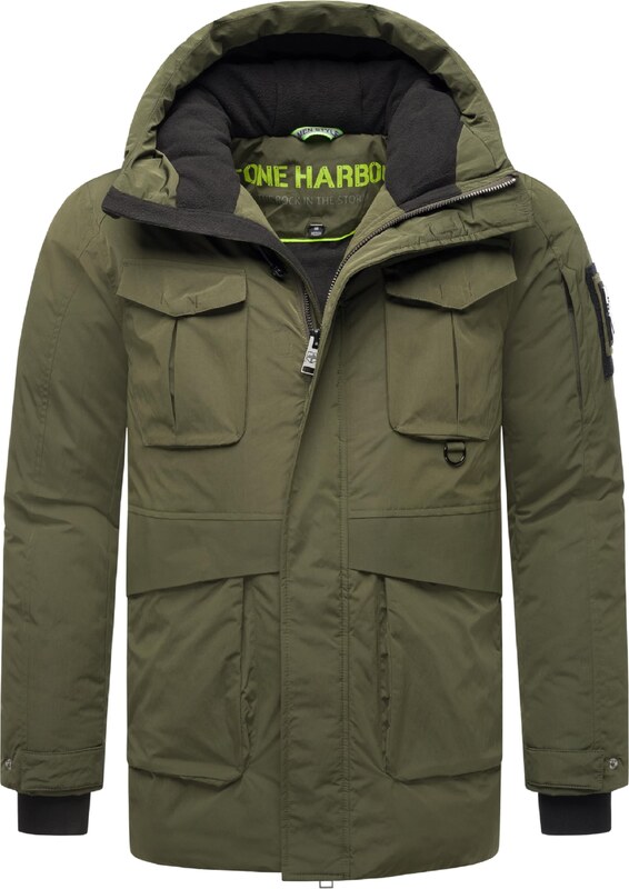 STONE HARBOUR Téli dzseki 'Edriik XX' sötétzöld