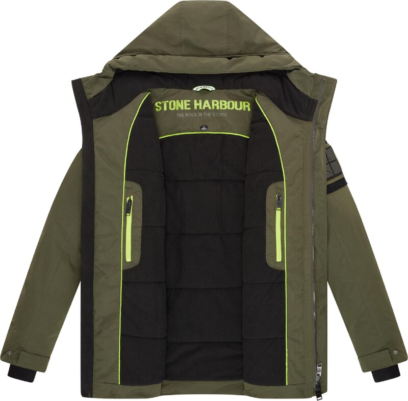 STONE HARBOUR Téli dzseki 'Edriik XX' sötétzöld