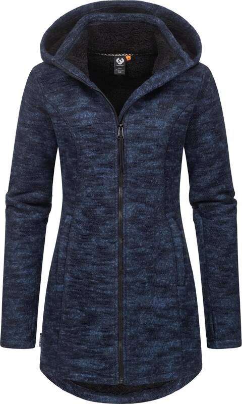 Ragwear Kardigán 'Leysha' tengerészkék / fekete