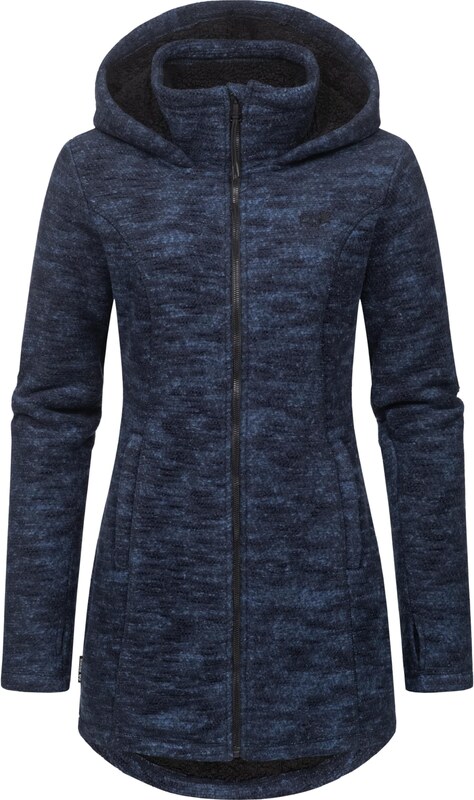 Ragwear Kardigán 'Leysha' tengerészkék / fekete