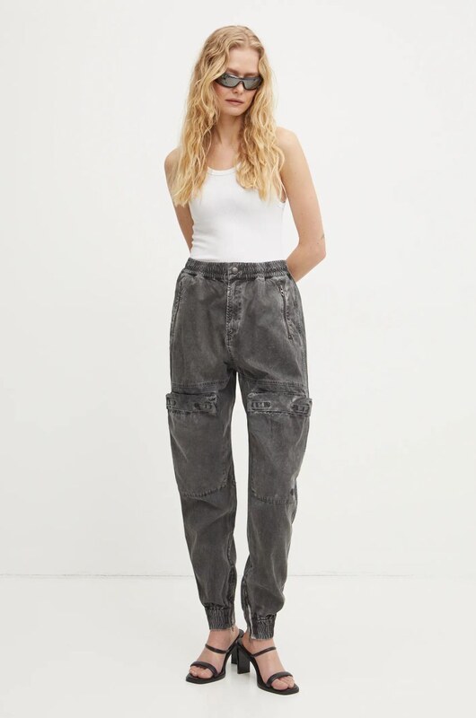 Diesel pamut nadrág P-RIDE-Q3 TROUSERS