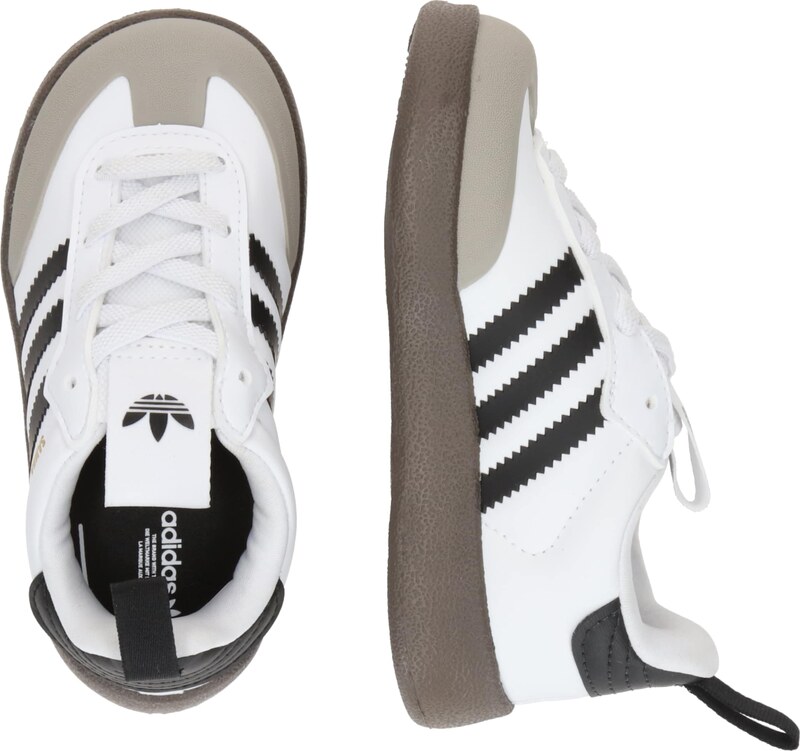ADIDAS ORIGINALS Sportcipő 'Adifom Samba 360 I' szürke / fekete / fehér