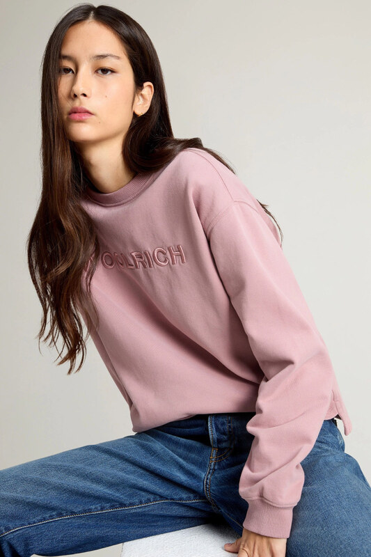MELEGÍTŐ FELSŐ WOOLRICH LIGHT FLEECE CREWNECK