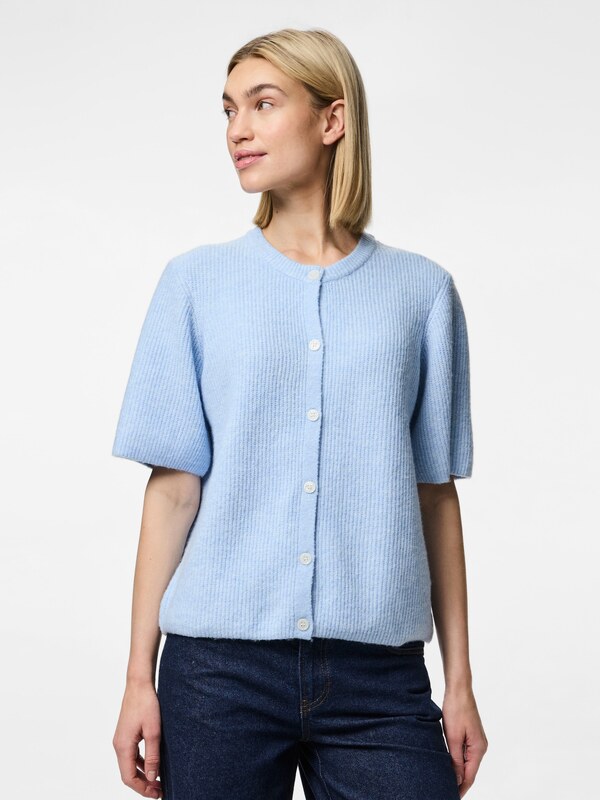 PIECES Kardigán 'PCSilly' világoskék