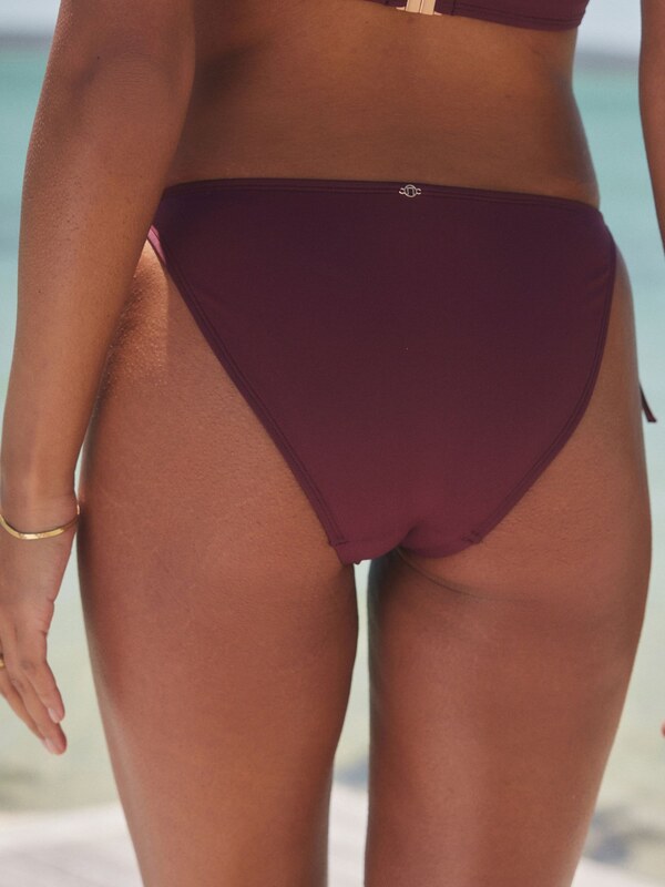 Next Bikini nadrágok borvörös