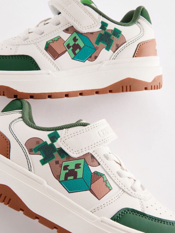 Next Sportcipő bézs / barna / zöld