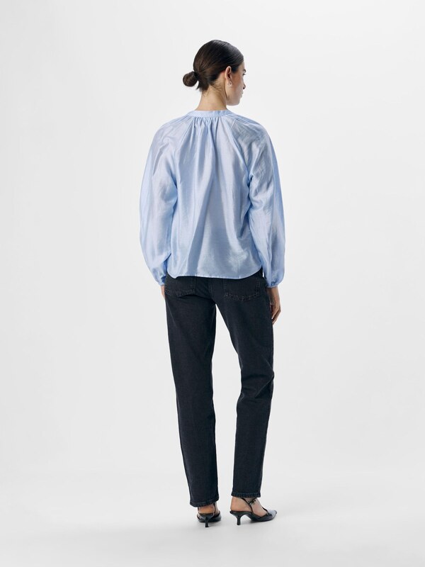 OBJECT Blúz 'OBJHeidi' világoskék