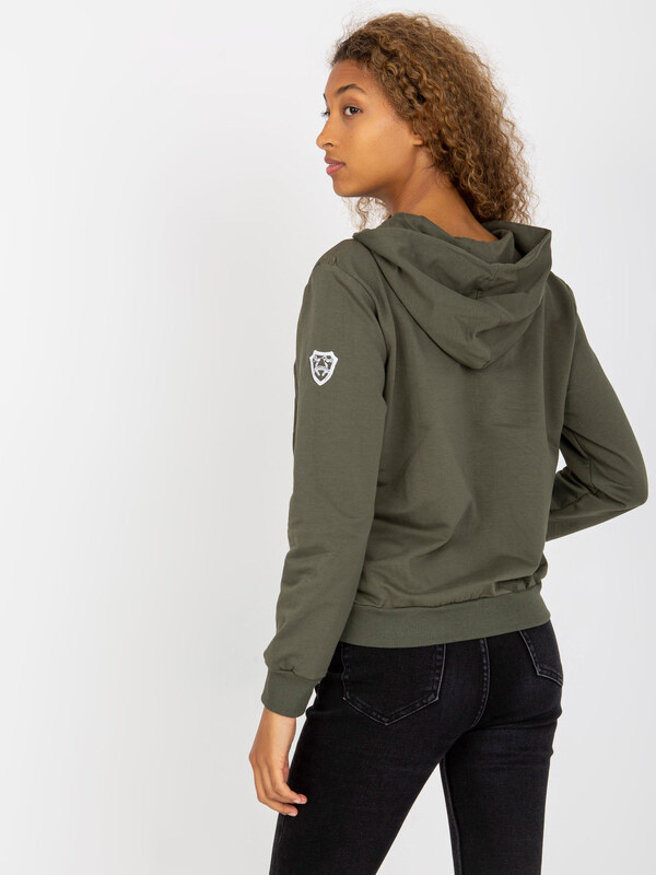 RUE PARIS Khaki steppelt bomber kabát -RV-BL-8226.11X-khaki