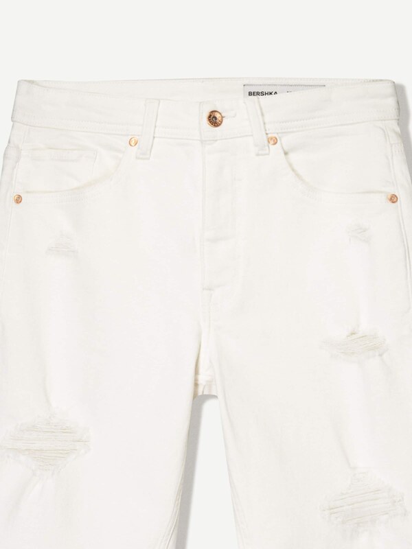 Bershka Farmer fehér farmer