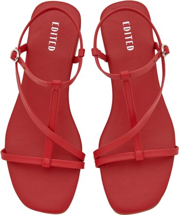 EDITED Pántos szandál 'Toyah' piros