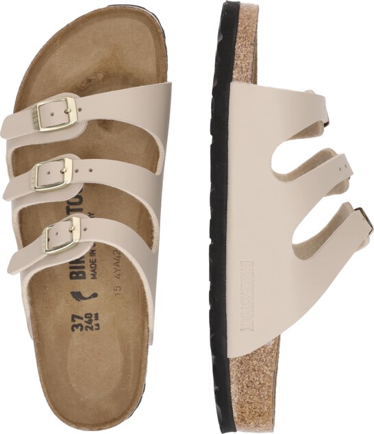 BIRKENSTOCK Papucs 'Florida' bézs