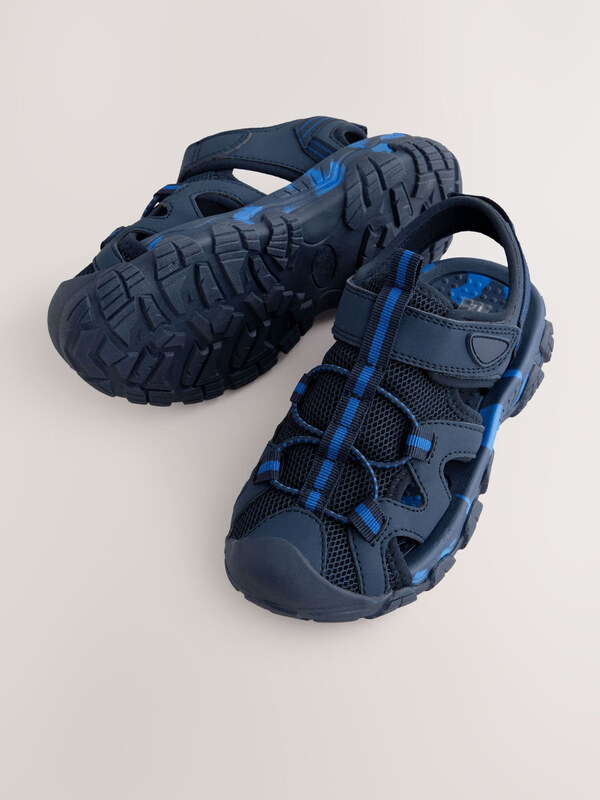 Next Nyitott cipők kék / tengerészkék