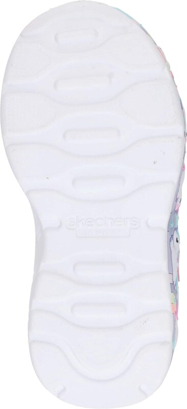 SKECHERS Sportcipő 'Play Scene- Fun Squad' kék / világoslila / rózsaszín