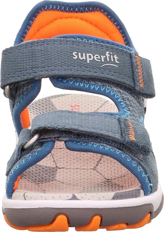 SUPERFIT Nyitott cipők 'MIKE 3.0' sötétkék / fekete / fehér