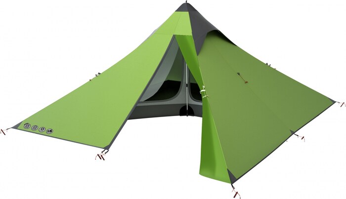 Husky Sawaj Trek zöld