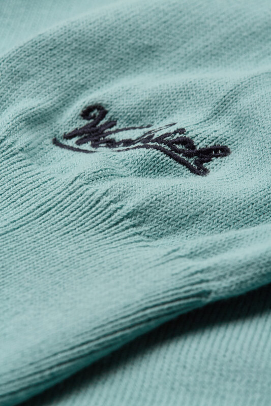 PULÓVER WOOLRICH LOGO COTTON CREWNECK