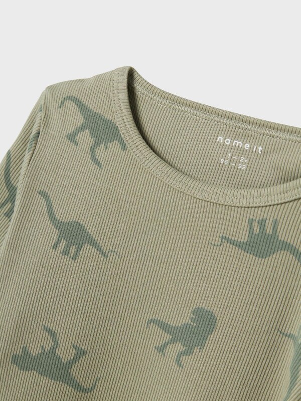 NAME IT Ruhák alváshoz nád / sötétzöld