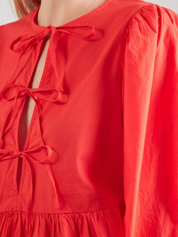 PIECES Blúz 'PCJOLLY' rikító piros