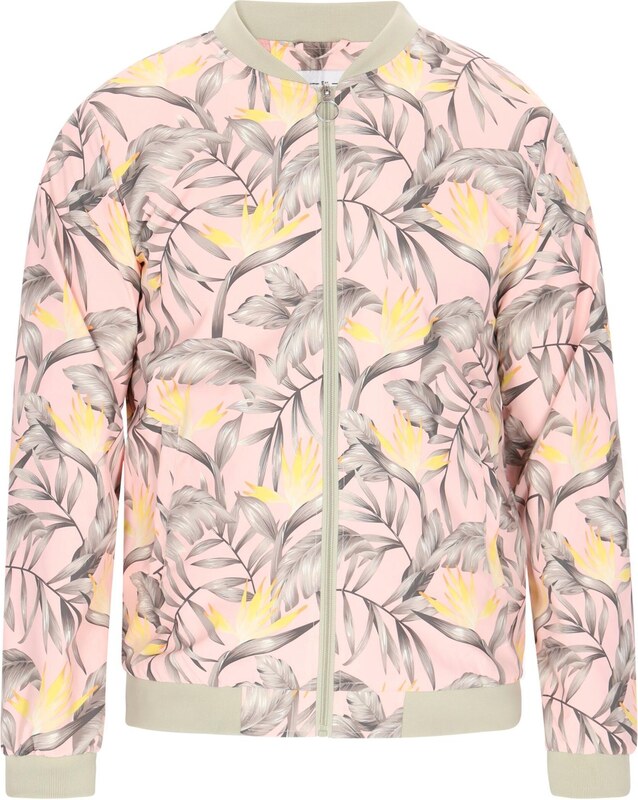 MO Átmeneti dzseki krém / sötétsárga / világoszöld / rózsaszín