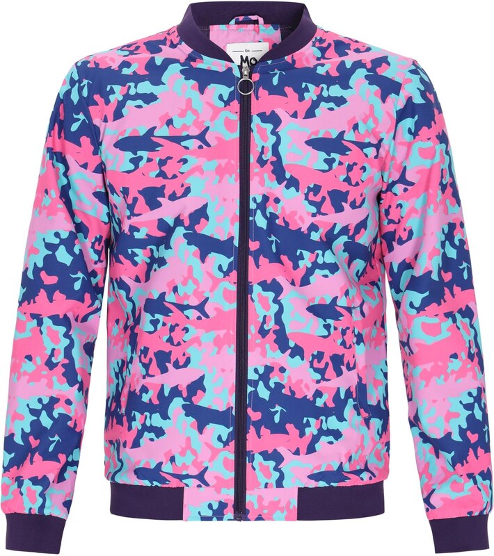 MO Átmeneti dzseki kék / azúr / rózsaszín / világos-rózsaszín