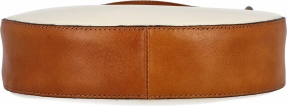 Bőr táska klasszikus Vittoria Gotti bézs 536