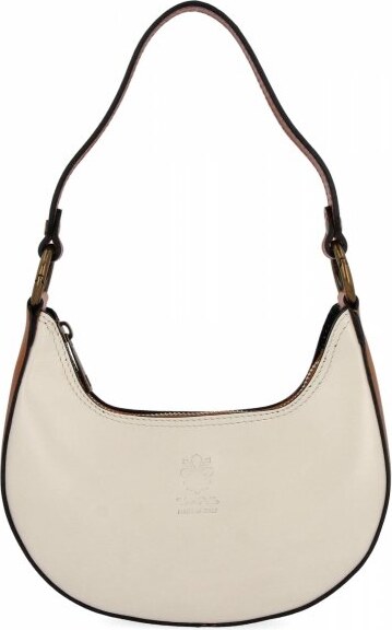 Bőr táska klasszikus Vittoria Gotti bézs 536