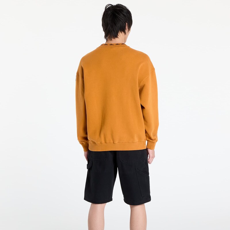 adidas Originals Sweatshirt adidas EQT Wash Crewneck Sweatshirt Craft Ochre/ White L