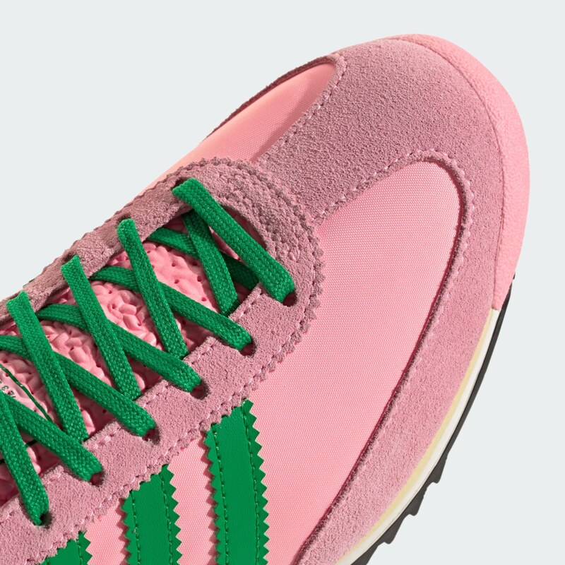 ADIDAS ORIGINALS Rövid szárú sportcipők 'SL 72 OG' zöld / rózsaszín