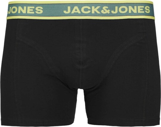 JACK & JONES Boxeralsók 'JACBRYSON' galambkék / mokka / világoszöld / fekete