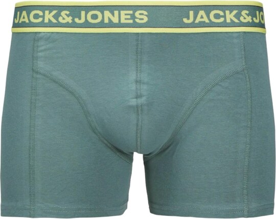 JACK & JONES Boxeralsók 'JACBRYSON' galambkék / mokka / világoszöld / fekete