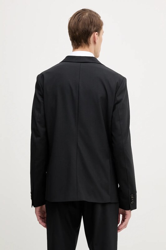 Mos Mosh blézer gyapjú keverékből JAMES