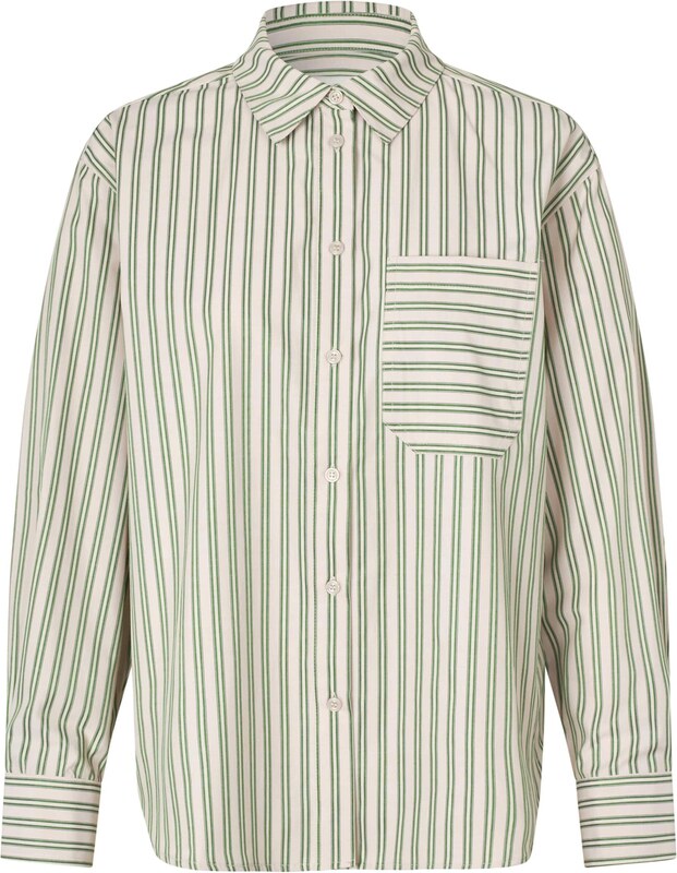 modström Blúz 'Millemd' világoszöld / fehér