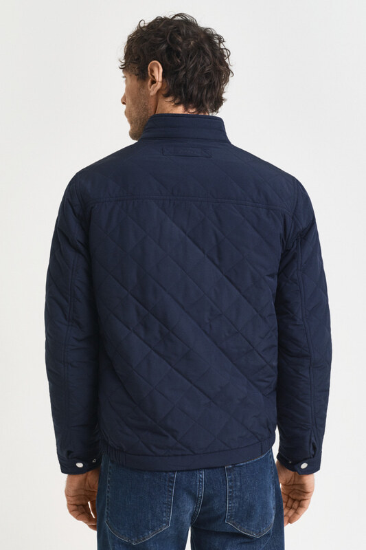DZSEKI GANT QUILTED WINDCHEATER EVENING BLUE